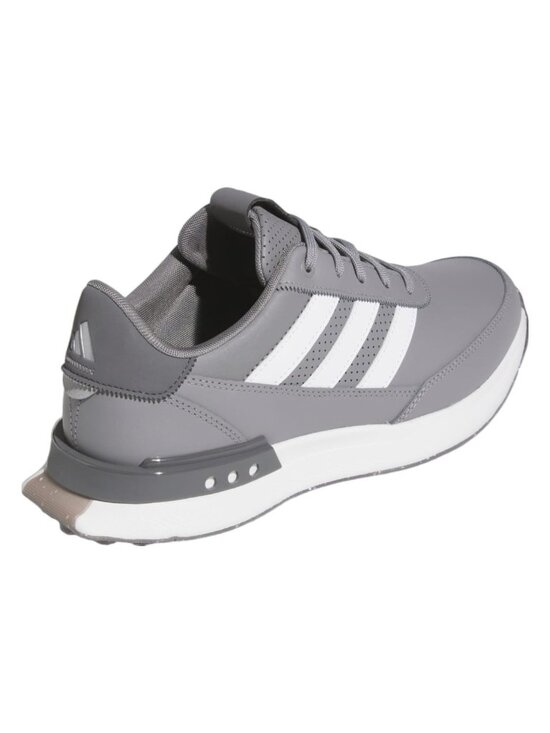 adidas S2g 24 - Size 10 Mens Leather Spikeless Golf Shoes Grey White IE3320 NEW main image 4